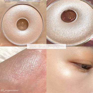 ナチュラルカラーのドーナツ型ハイライト🍩
ーーーーーーーーーーーーー
JUDYDOLL
HIGHLIGHTING POWDER
ドーナッツハイライト
ーーーーーーーーーーーーー

#01 シュガーバター
ナチュラルなパールベージュ

#02 フレンチベリー
ナチュラルピンクなピンクパール

ギラつかず美しいツヤ感！
肌馴染みよく自然な立体感✨
顔だけでなく鎖骨や肩などに使って艶っぽく♡

ハイライト好きなのでこのツヤ感と使用感はかなりツボでした！
ドーナツ型というのもかわいいですよね🍩❤️

気になる方はぜひチェックしてみてください✨

 𓈒𓏸 presented by ｟ JUDYDOLL ｠ 

#JUDYDOLL #ジュディドール #中国コスメ #ハイライト #フェイスカラー #艶肌 #立体感メイク #マユコスメ_ハイライト  #とっておきのツヤを教えて の画像 その2