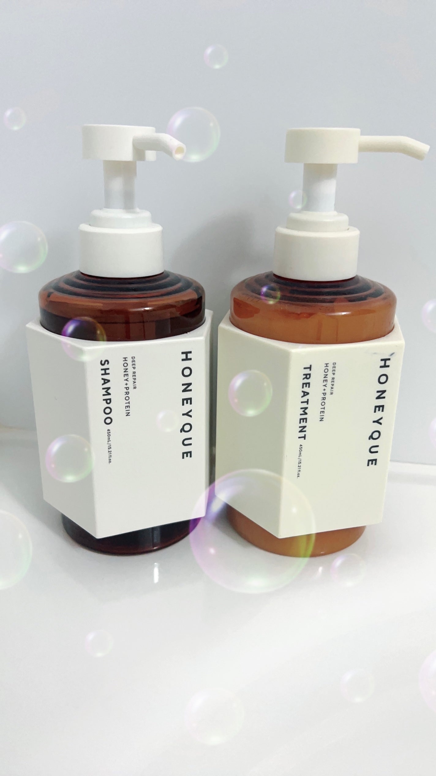 ディープリペア シャンプー モイスト/ヘアトリートメント モイスト/ハニーク/市販シャンプーを使ったクチコミ(1枚目)