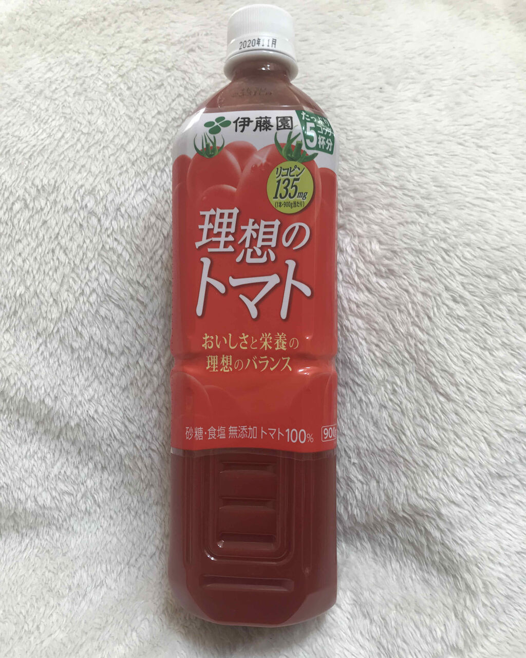 充実野菜 理想のトマト/伊藤園/野菜ジュースを使ったクチコミ（1枚目）