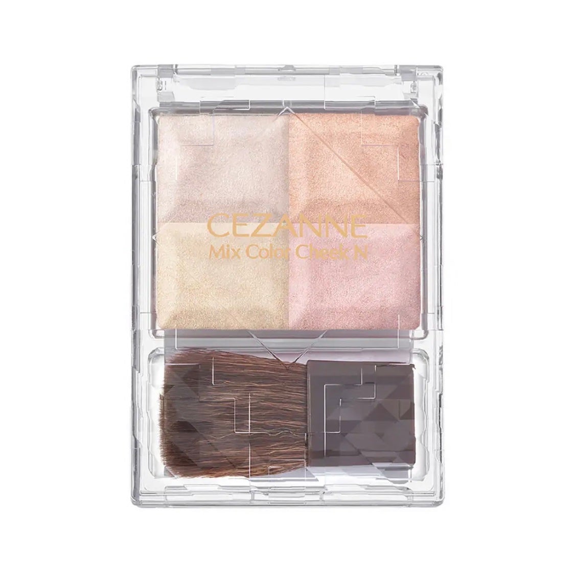 ミックスカラーチークN/CEZANNE/パウダーチークを使ったクチコミ(4枚目)