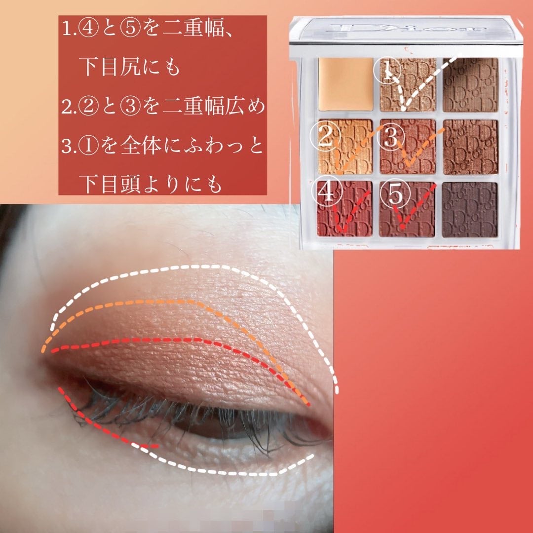 ディオール バックステージ アイ パレット/Dior/アイシャドウパレットを使ったクチコミ(2枚目)