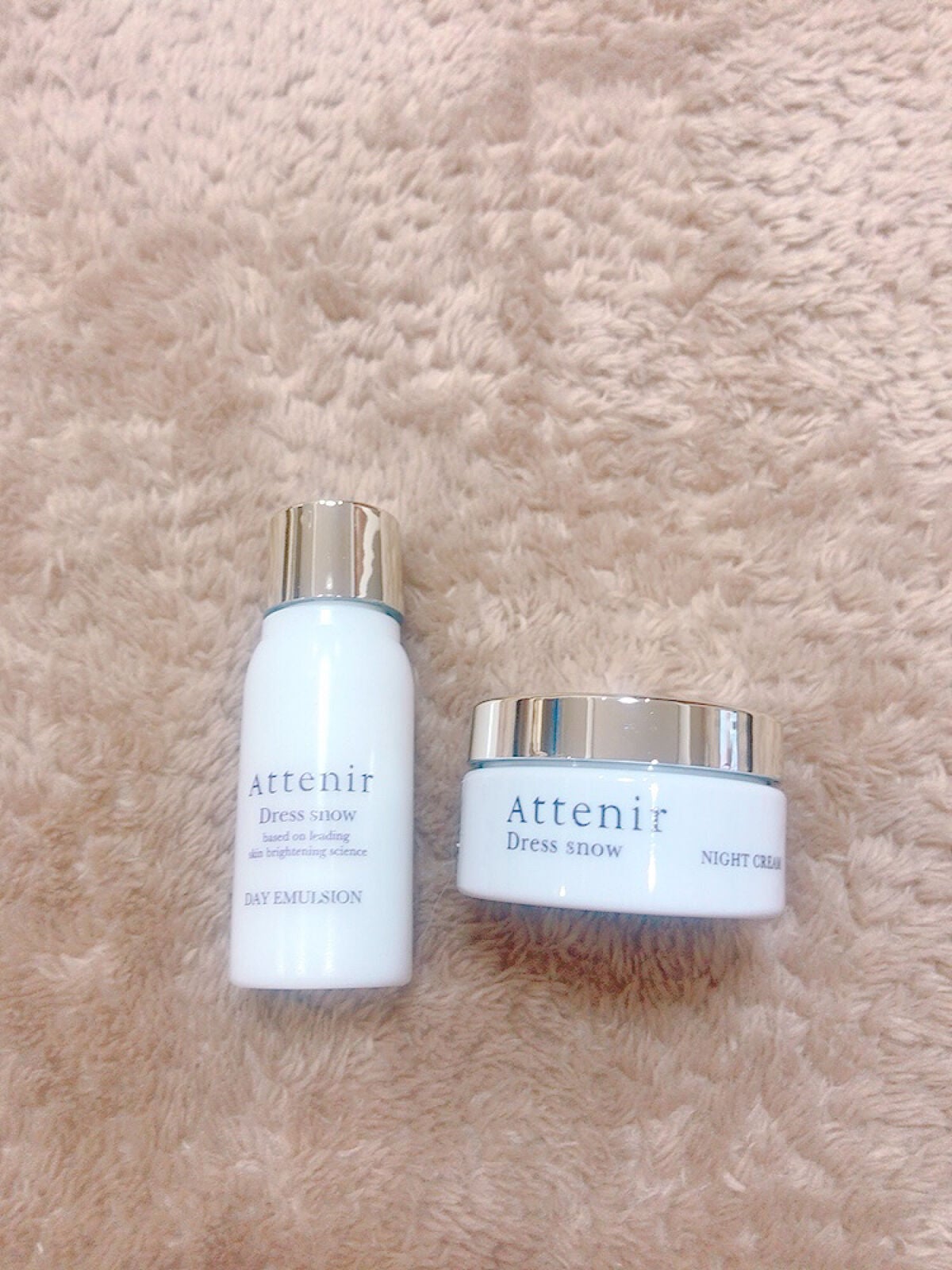 ドレススノー 2週間セット/アテニア/スキンケアキットを使ったクチコミ(2枚目)