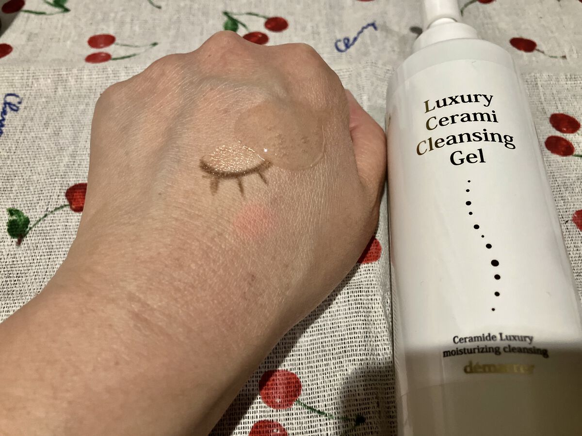 ラグジュアリーセラミクレンジングジェル/demarrer/クレンジングジェルを使ったクチコミ（3枚目）