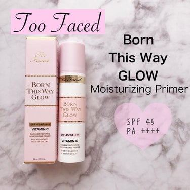 ボーン ディス ウェイ グロウ モイスチュアライジング メイクアップ プライマー/Too Faced/化粧下地を使ったクチコミ（1枚目）