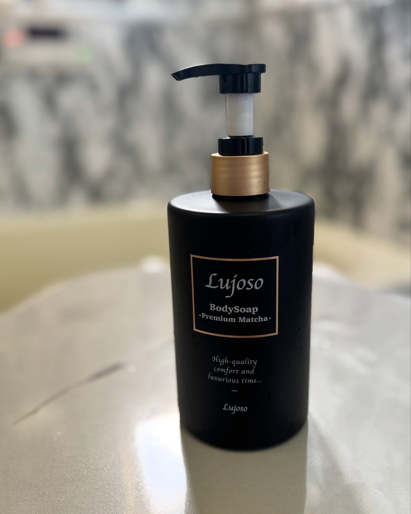 Lujoso リッチフレグランスボディソープ プレミアム抹茶/En beaute/ボディソープを使ったクチコミ(3枚目)