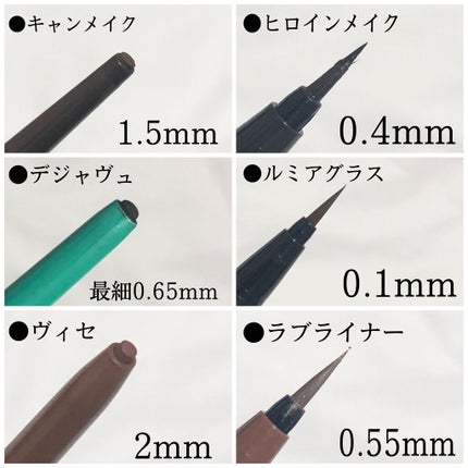 ラブ・ライナー リキッドアイライナーR3/ラブ・ライナー/リキッドアイライナーを使ったクチコミ(6枚目)