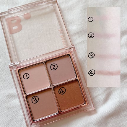 ムードオンアイパレット /BANILA CO/アイシャドウパレットを使ったクチコミ(2枚目)