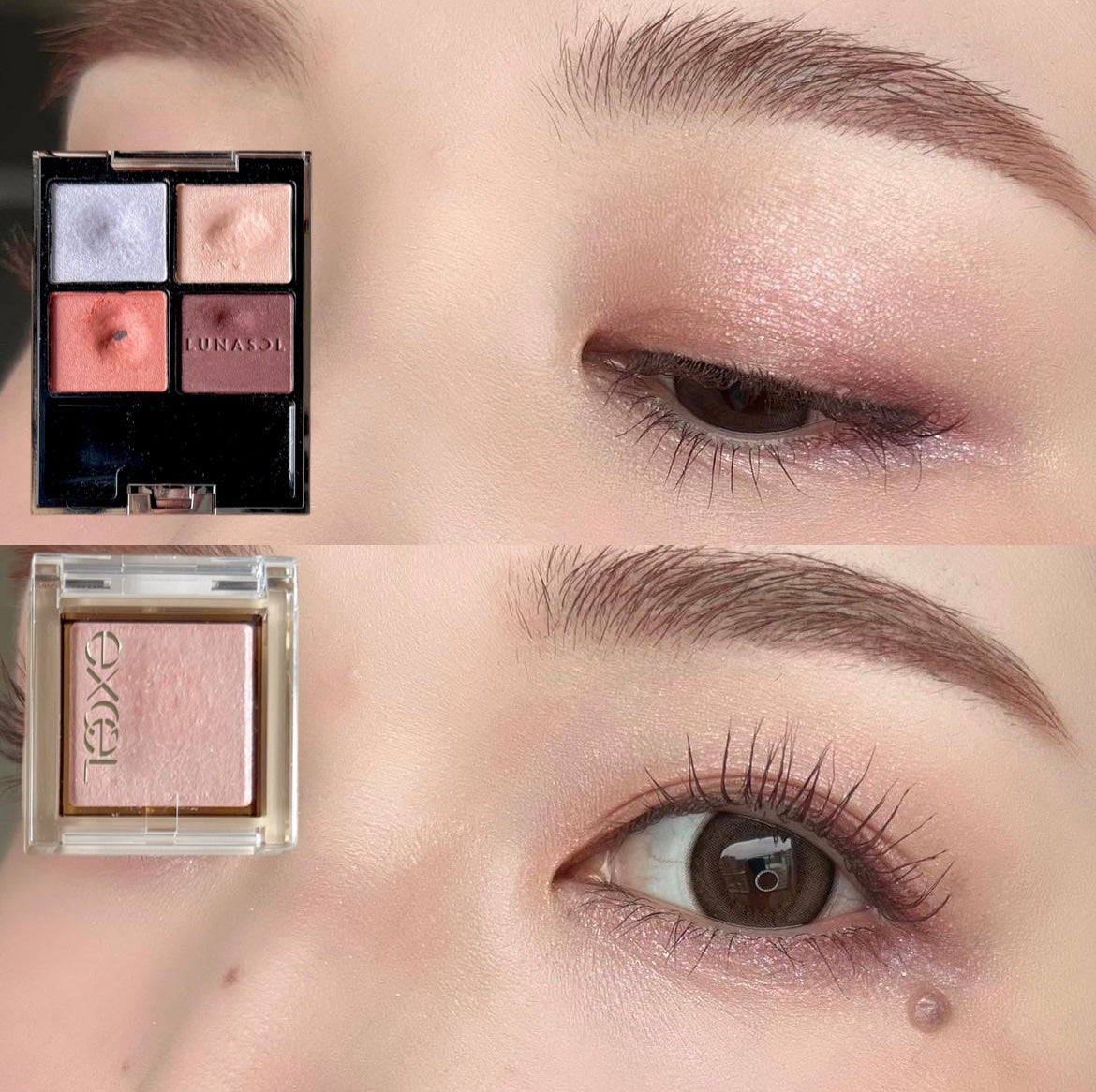 アイカラーレーション/LUNASOL/アイシャドウパレットを使ったクチコミ(1枚目)