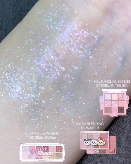 マイフェイブムードアイパレット 9カラー/HOLIKA HOLIKA/アイシャドウパレットを使ったクチコミ(4枚目)