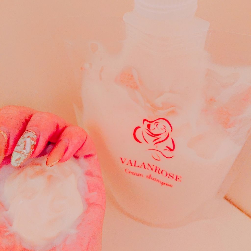 クリームシャンプー/VALANROSE/市販シャンプーを使ったクチコミ（1枚目）