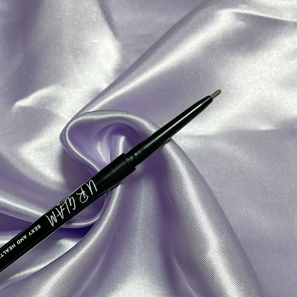 スリムスケッチアイブロウペンシル アッシュブラウン/U R GLAM/アイブロウペンシルを使ったクチコミ（3枚目）