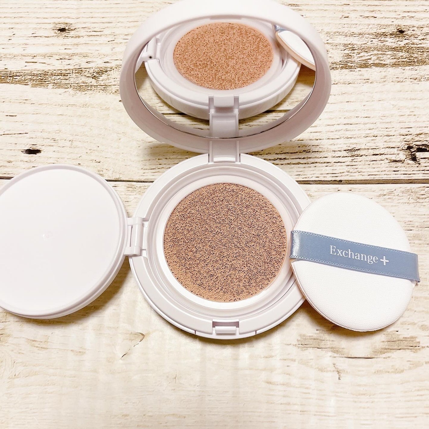 H2クリアファンデーション/Exchange+/クッションファンデーションを使ったクチコミ(2枚目)