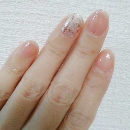 ネイル エナメル 細筆タイプ/ちふれ/マニキュアを使ったクチコミ(3枚目)