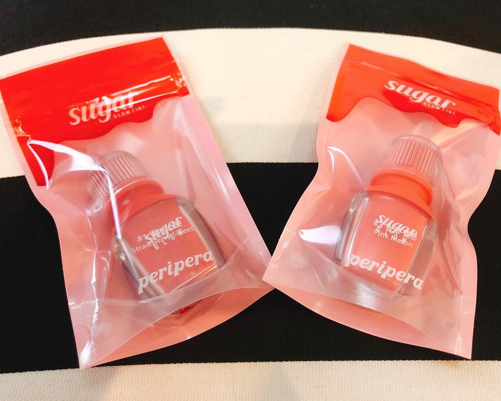 シュガー グロウ ティント/PERIPERA/口紅を使ったクチコミ(2枚目)