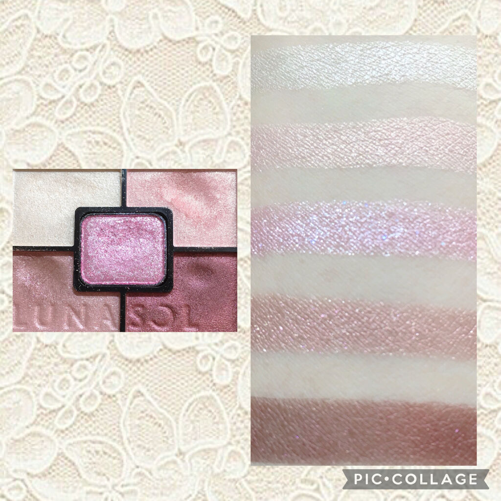 ジェミネイトアイズ/LUNASOL/アイシャドウパレットを使ったクチコミ（2枚目）