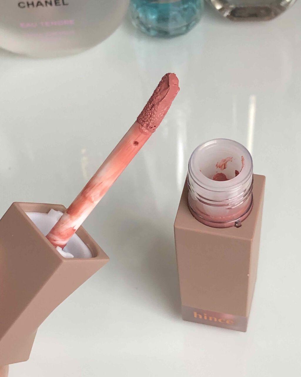 ムードインハンサーリキッドマット/hince/口紅を使ったクチコミ(2枚目)