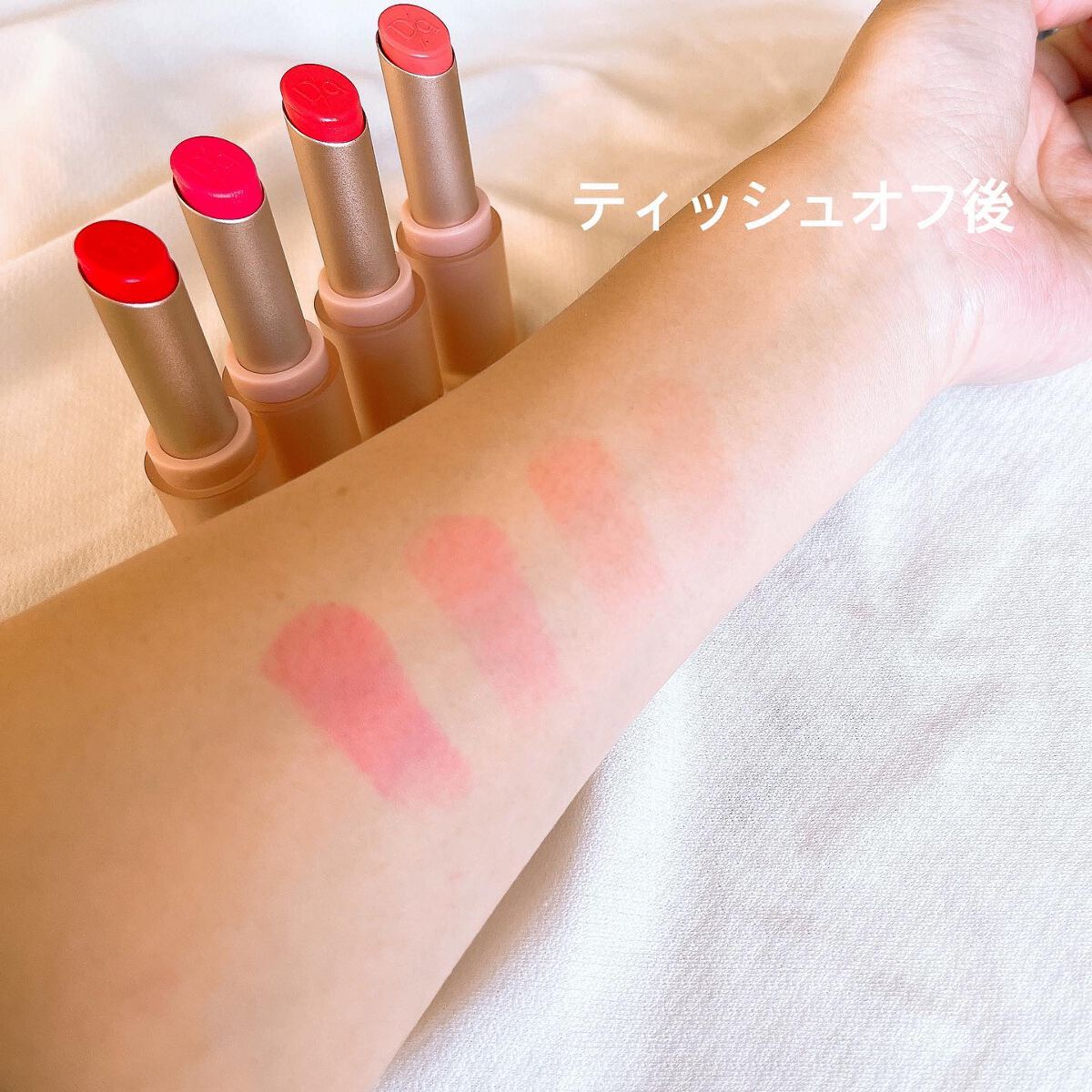 ムードグロウリップスティック/dasique/口紅を使ったクチコミ(5枚目)