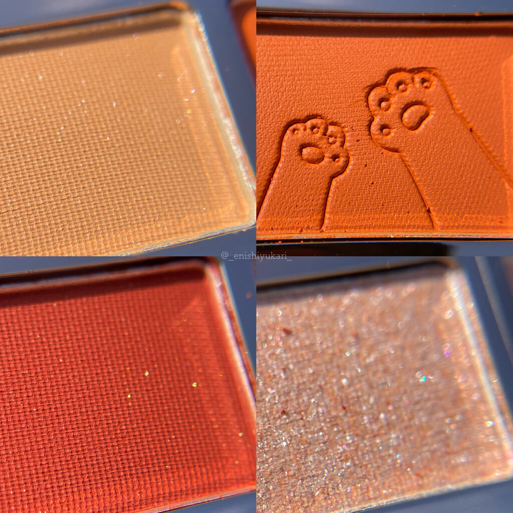 アニマルアイシャドウ(4シェード)/ZEESEA/アイシャドウパレットを使ったクチコミ（3枚目）