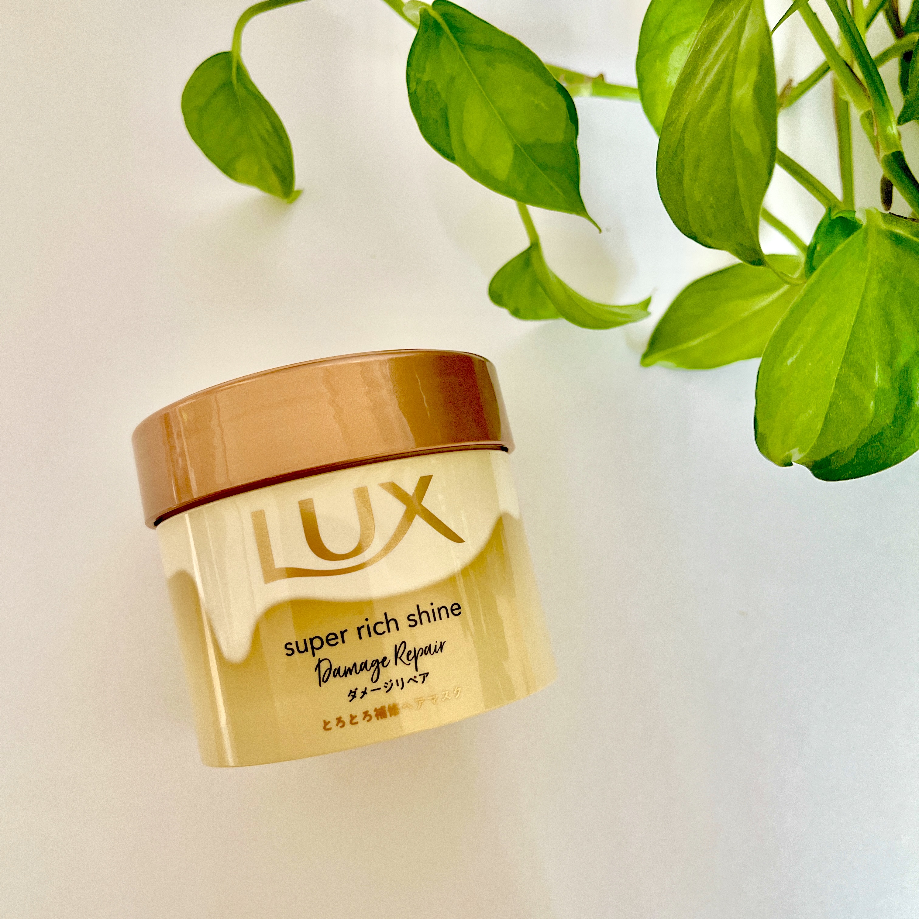 スーパーリッチシャイン ダメージリペア とろとろ補修ヘアマスク 本体/LUX/ヘアマスク・ヘアパックを使ったクチコミ（1枚目）