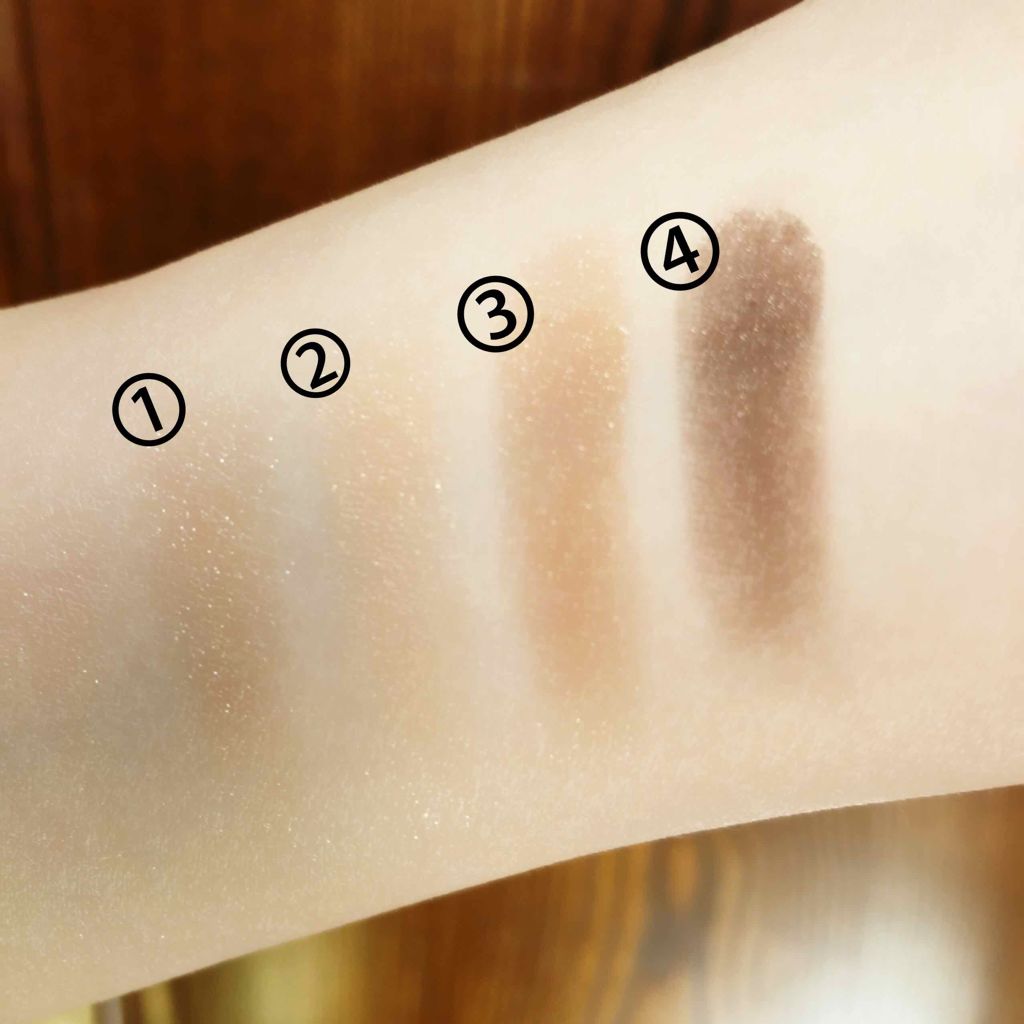 スキニーリッチシャドウ/excel/アイシャドウパレットを使ったクチコミ（2枚目）