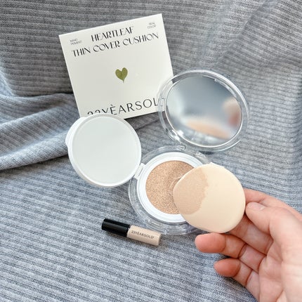ハートリーフシーンカバークッション/23years old/クッションファンデーションを使ったクチコミ(9枚目)