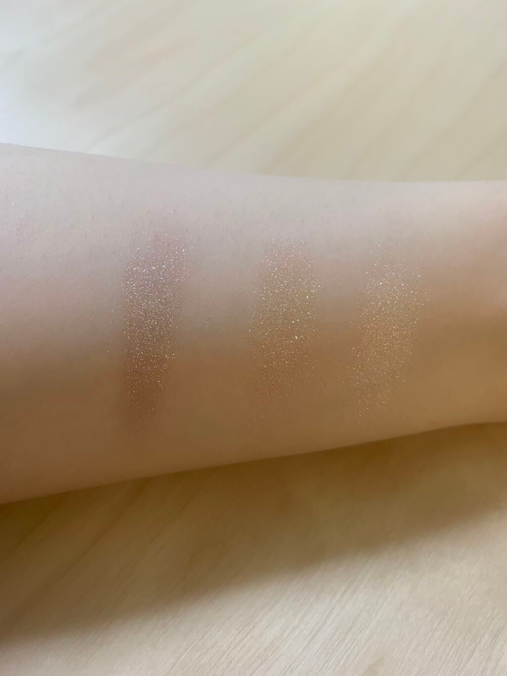 グリッター シャドウ カラー/rom&nd/グリッターを使ったクチコミ(6枚目)