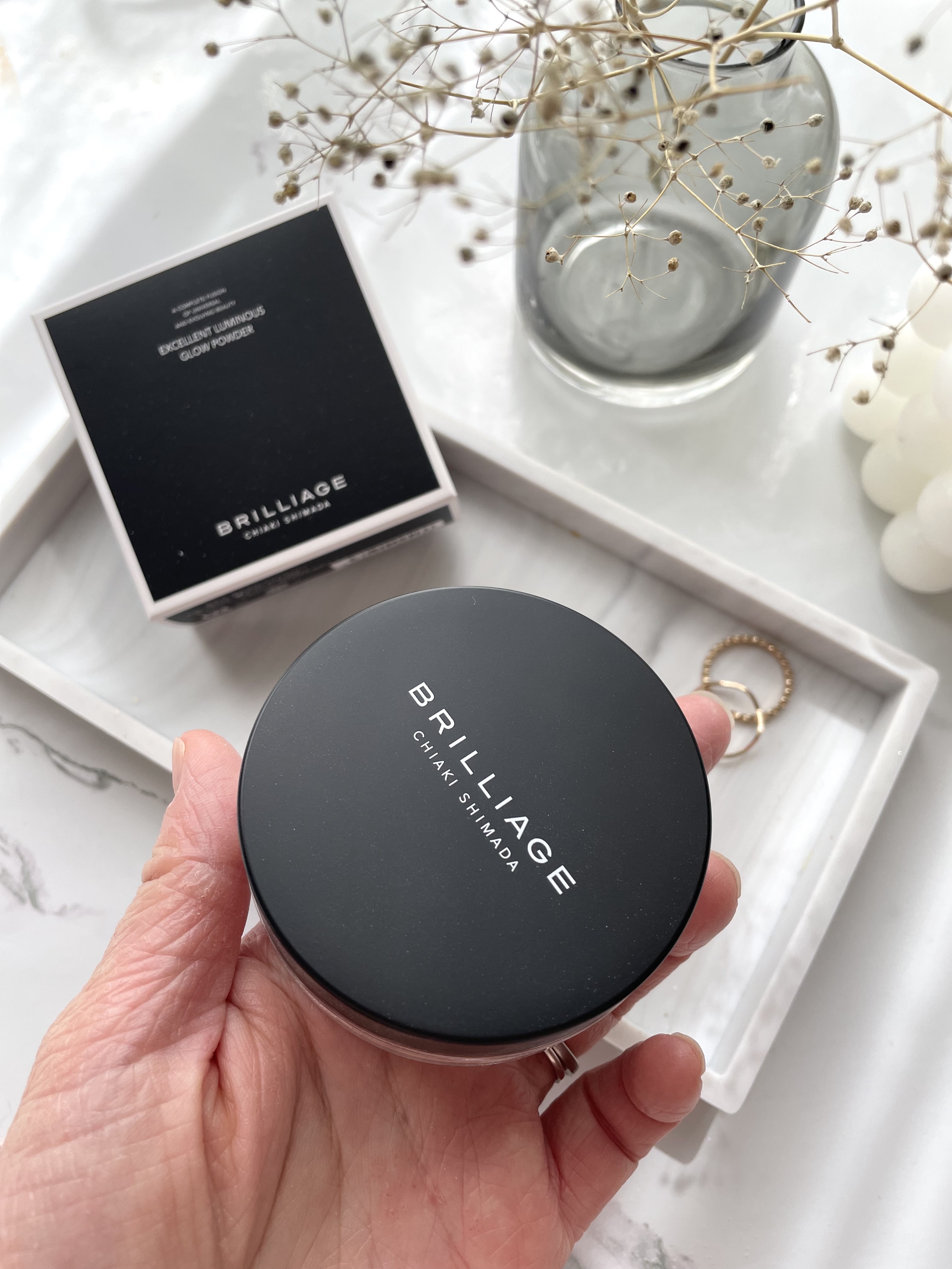 エクセレント ルミナス グロウパウダー /ブリリアージュ/ルースパウダーを使ったクチコミ（3枚目）