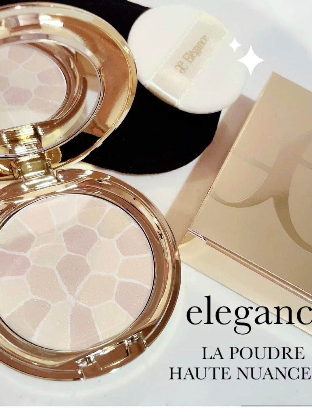 ラ プードル オートニュアンス/Elégance/プレストパウダーを使ったクチコミ(1枚目)