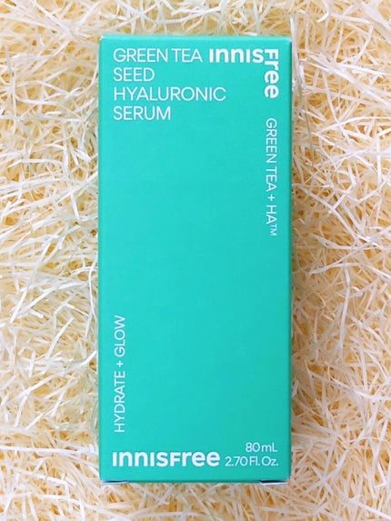 グリーンティーシード ヒアルロン セラム /innisfree/美容液を使ったクチコミ(6枚目)