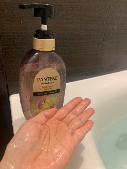 ミラクルズ うねりコントロール&リペア ボンドリペア シャンプー/トリートメント/パンテーン/市販シャンプーを使ったクチコミ(1枚目)