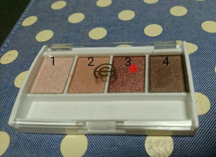 ウェットアイシャドウ/セリア/ジェル・クリームアイシャドウを使ったクチコミ(1枚目)