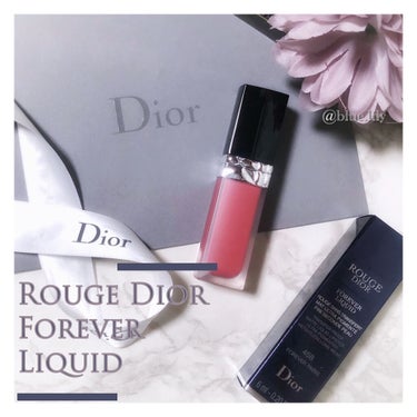 ルージュ ディオール フォーエヴァー リキッド/Dior/口紅を使ったクチコミ（1枚目）