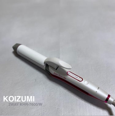 KOIZUMI サロンセンス300 マイナスイオン2Wayアイロン KHR-7500のクチコミ「コイズミ 
ヘアアイロン 2WAY 34mm 

購入品(￥▽￥)記録の投稿〜

これAmaz.....」（1枚目）