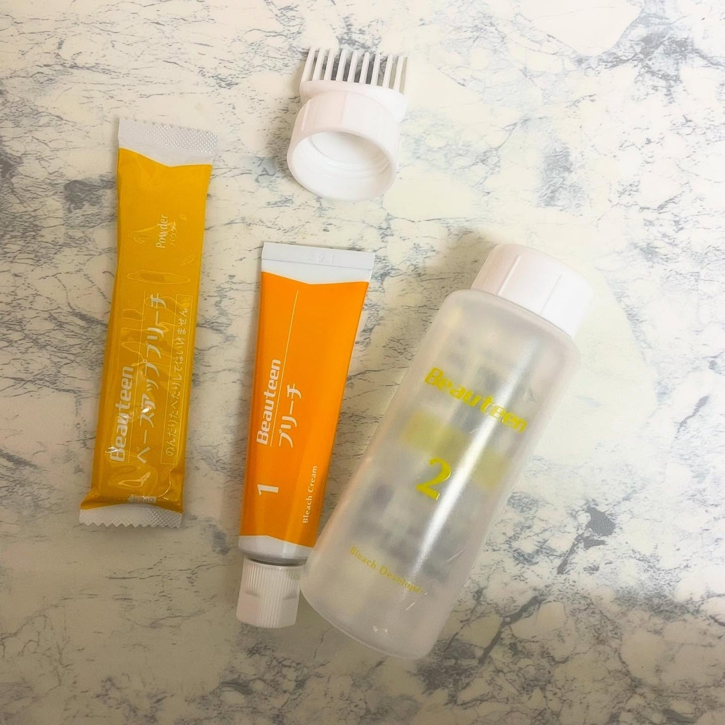 ベースアップブリーチ/ビューティーン/ブリーチ剤を使ったクチコミ(2枚目)