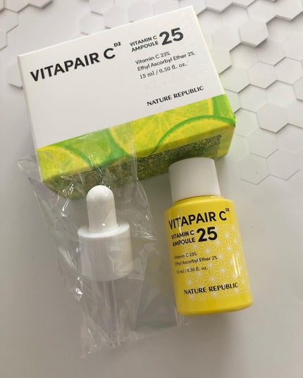 ビタペアC ビタミンC25アンプル/ネイチャーリパブリック/美容液を使ったクチコミ(2枚目)