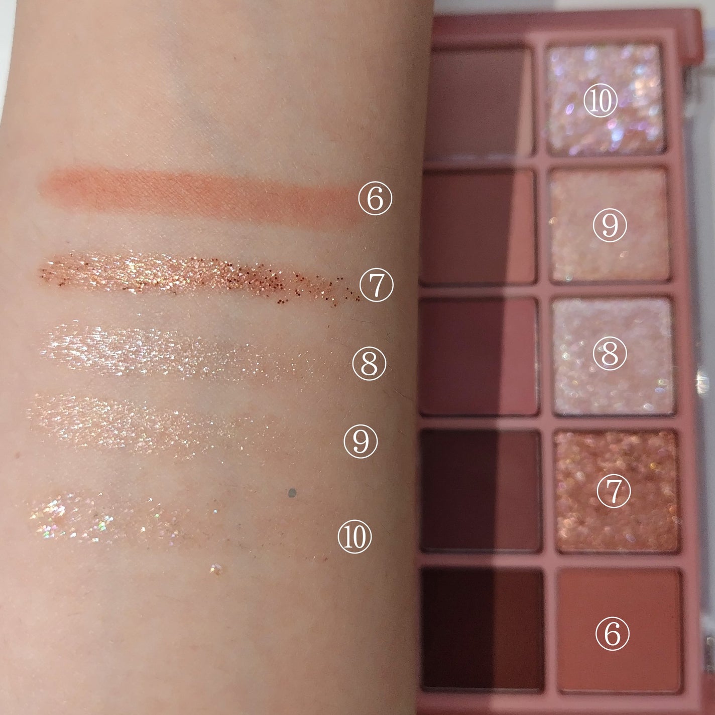 ベターザンパレット/rom&nd/アイシャドウパレットを使ったクチコミ(3枚目)