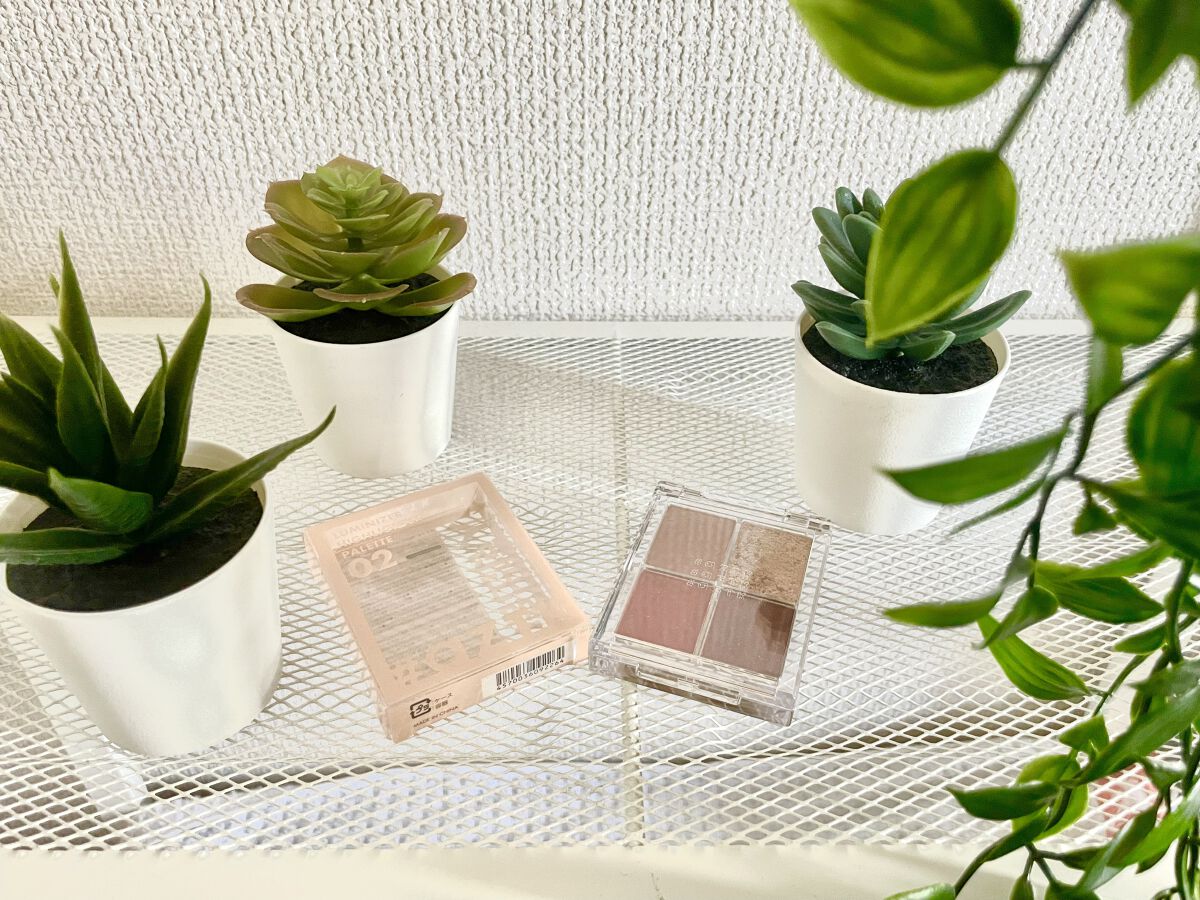 4色アイシャドウパレット/aZTK/アイシャドウパレットを使ったクチコミ（1枚目）