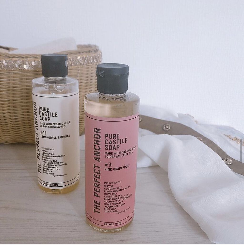 ザ・パーフェクトアンカー レモングラス＆オレンジ #11/THE PERFECT ANCHOR/ボディソープを使ったクチコミ（1枚目）