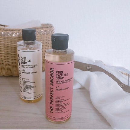 ザ・パーフェクトアンカー レモングラス&オレンジ #11/THE PERFECT ANCHOR/ボディソープを使ったクチコミ(1枚目)