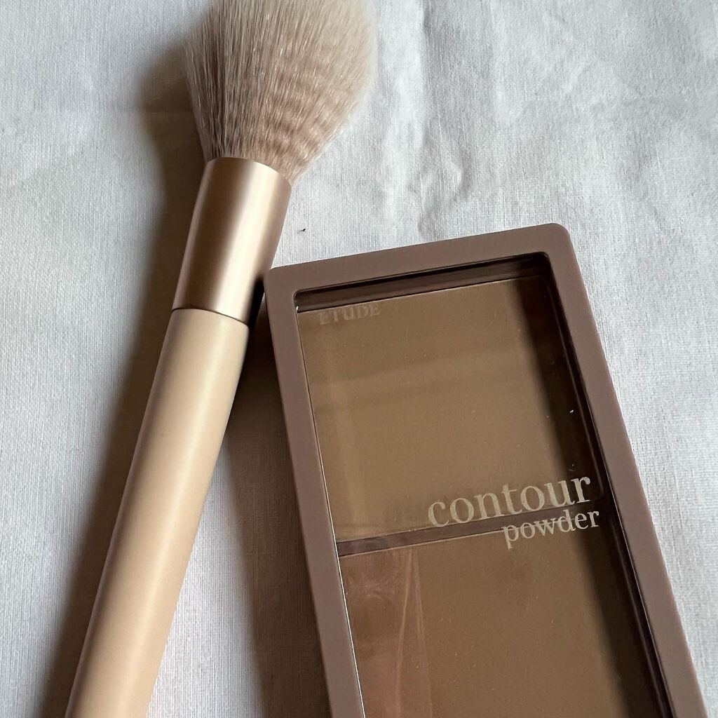 コントゥアパウダー/ETUDE/シェーディングを使ったクチコミ（3枚目）
