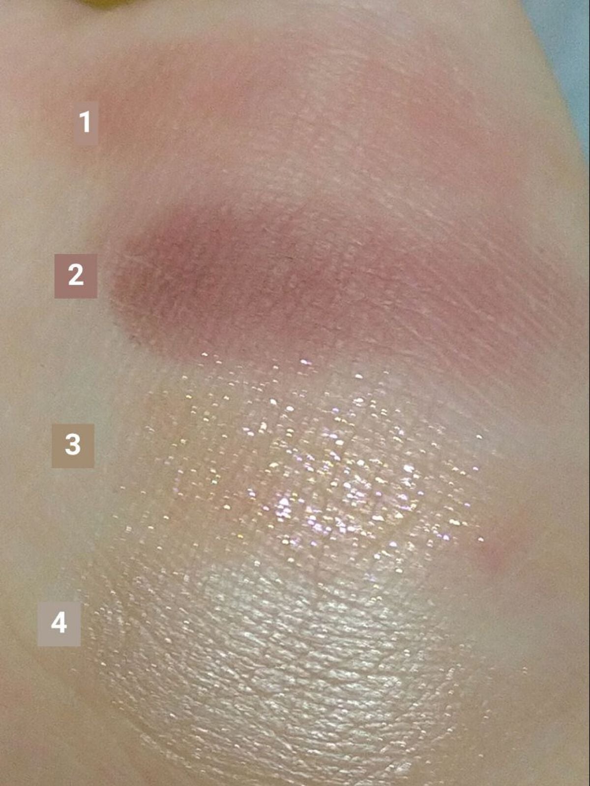 THE アイパレR/b idol/アイシャドウパレットを使ったクチコミ(2枚目)