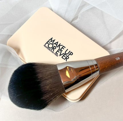 プレシジョンパウダーブラシ 128/MAKE UP FOR EVER/メイクブラシを使ったクチコミ(1枚目)