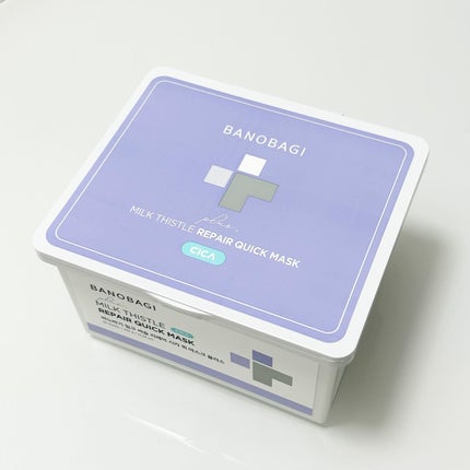 ミルクシスルリペアシカクイックマスクプラス/BANOBAGI/シートマスク・パックを使ったクチコミ(1枚目)