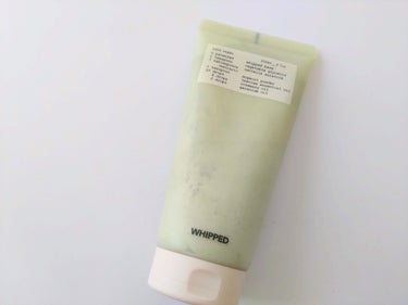 WHIPPED ヴィーガンパッククレンザーチューブのクチコミ「取り寄せスイーツ？
いいえ、スキンケアです。

WHIPPED(ホイップド）
@whipped.....」（1枚目）