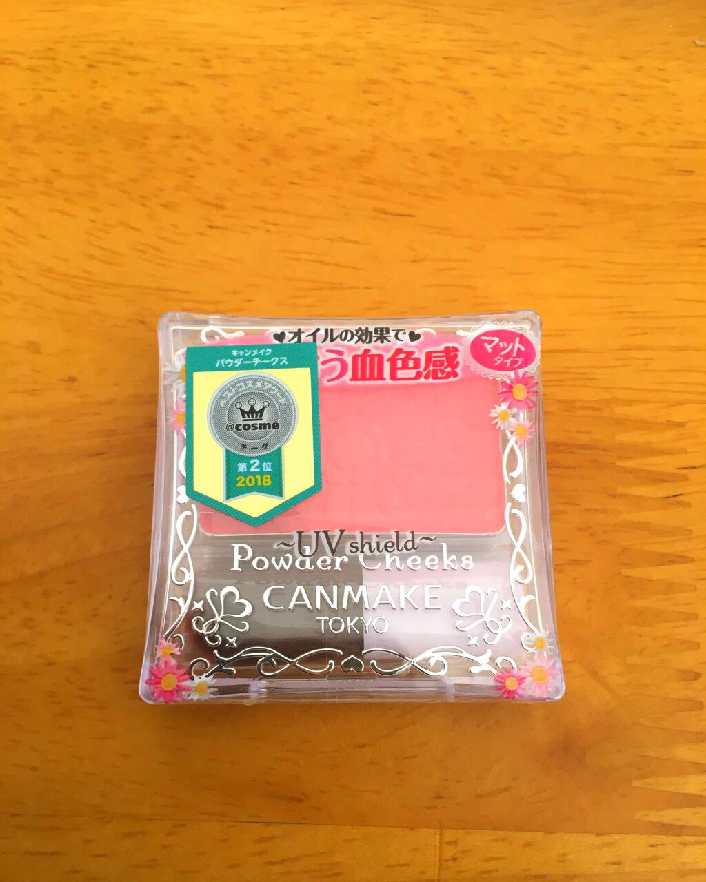【旧品】パウダーチークス/キャンメイク/パウダーチークを使ったクチコミ(1枚目)