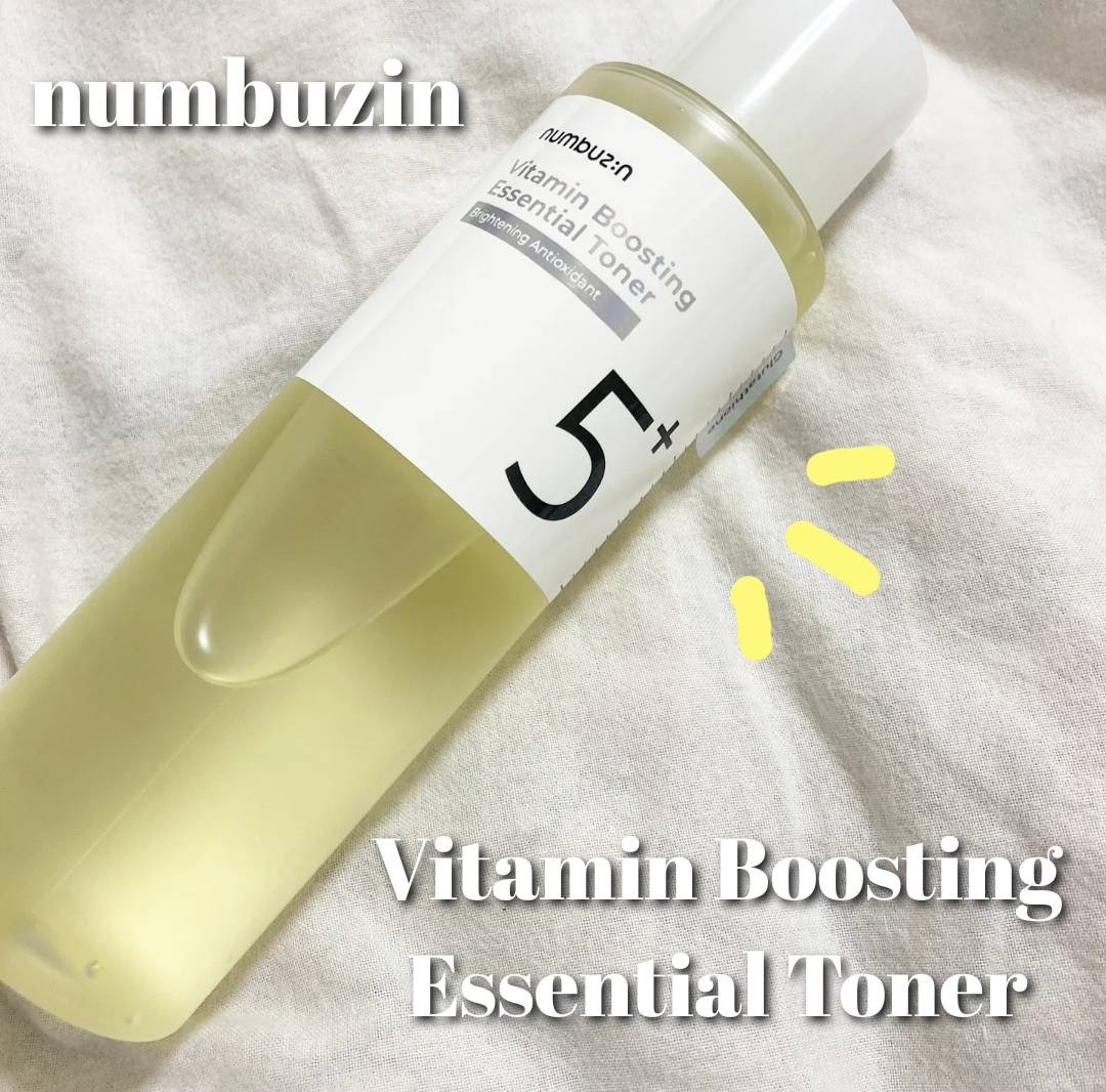 5番 白玉グルタチオンCエッセンシャルトナー/numbuzin/化粧水を使ったクチコミ（1枚目）