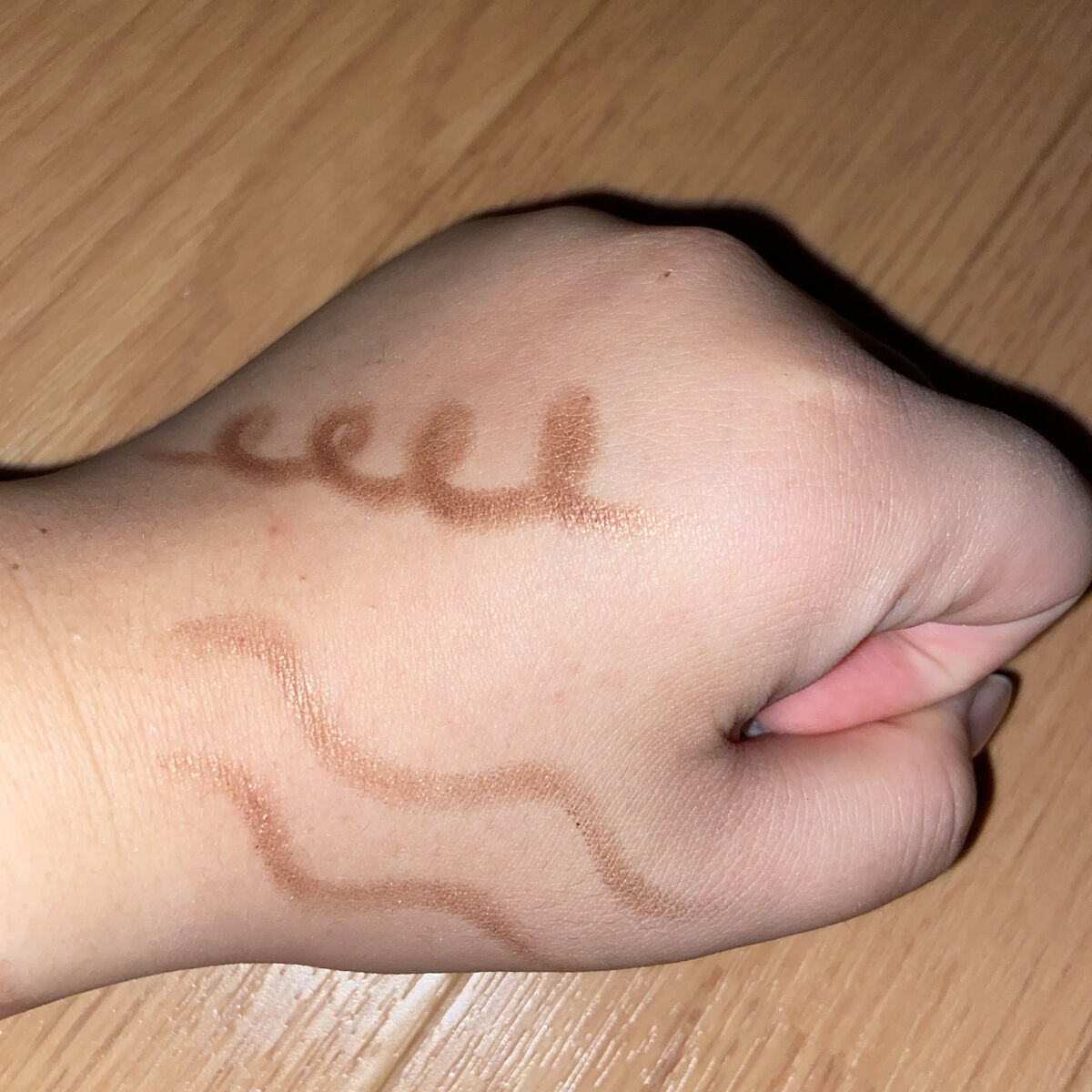 グリームオンフィットシャドウ GF05 ウッドトイ/excel/スティックアイシャドウを使ったクチコミ（2枚目）