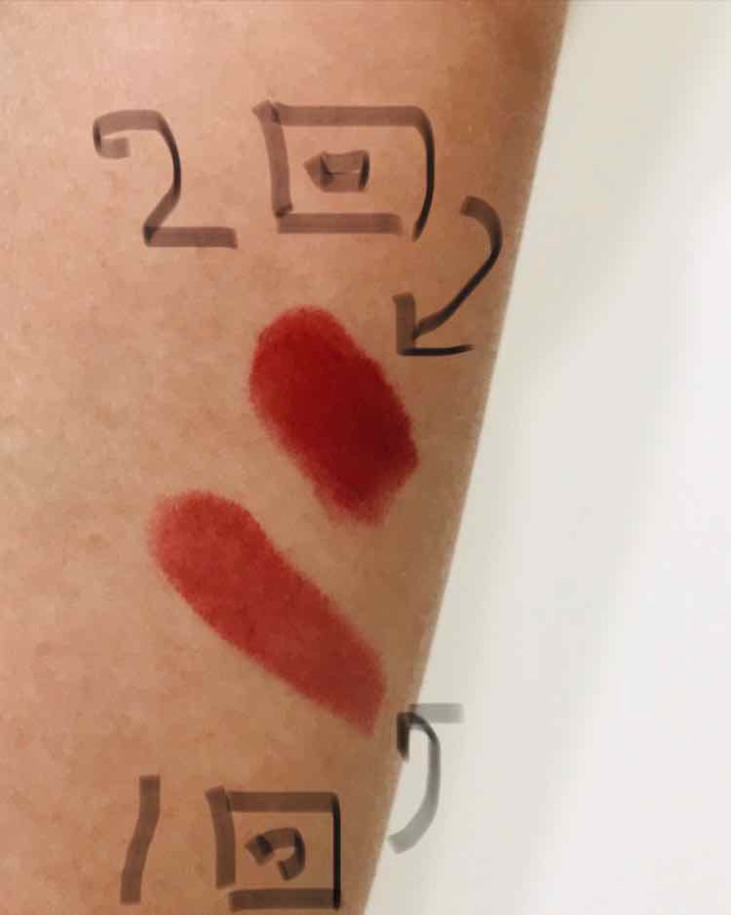 ミネラルルージュ/エトヴォス/口紅を使ったクチコミ(2枚目)