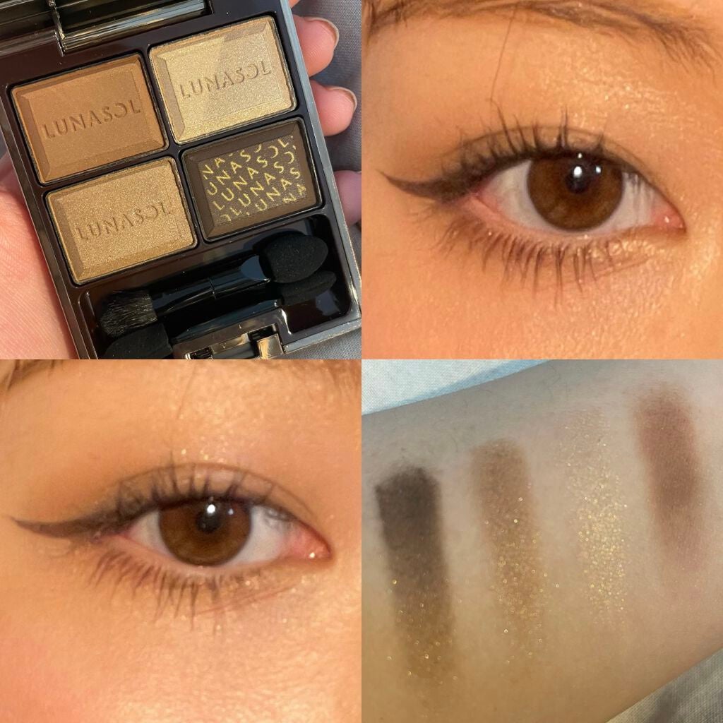 セレクション・ドゥ・ショコラアイズ/LUNASOL/アイシャドウパレットを使ったクチコミ(1枚目)