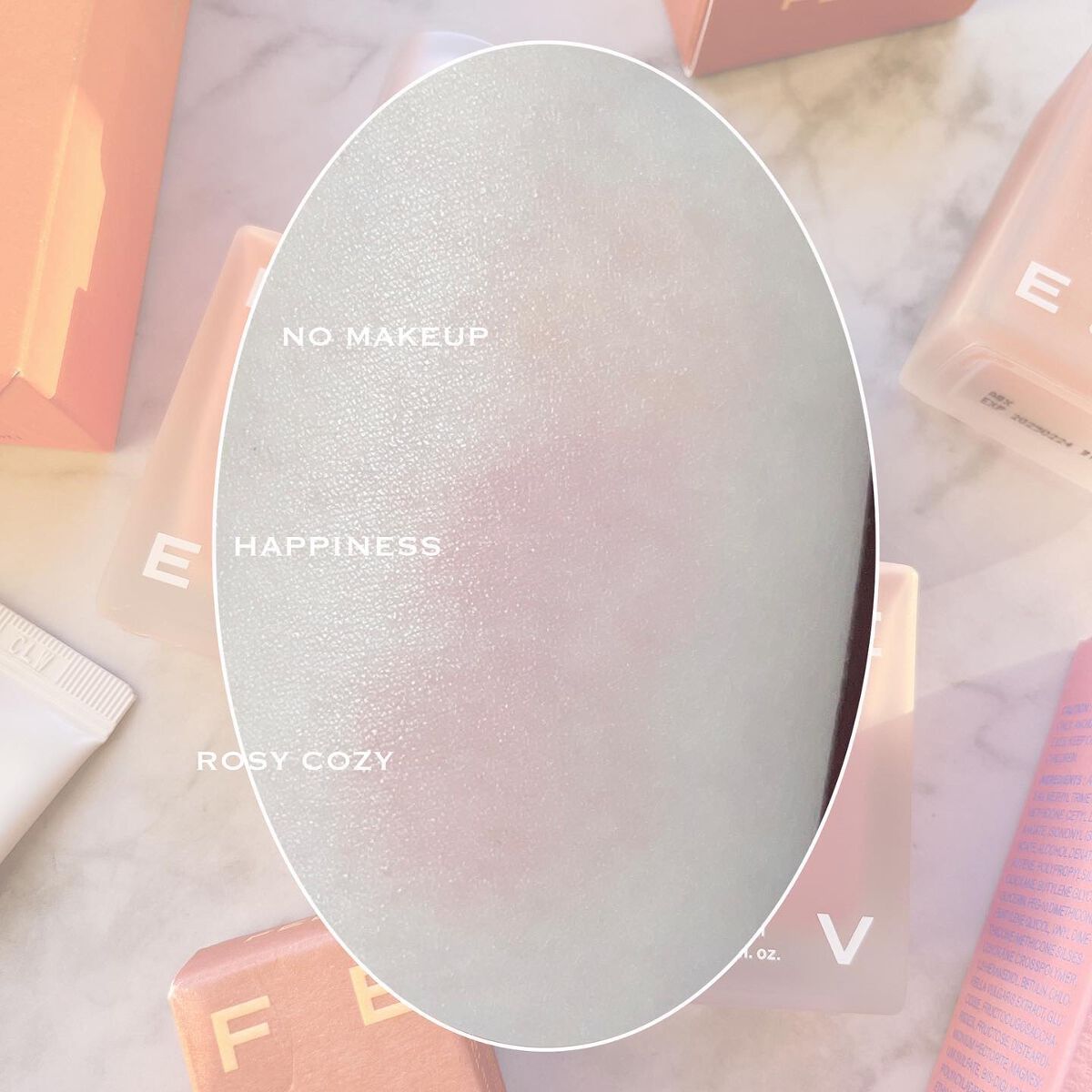 カラーセラム ノーメイクアップ/FEEV/リキッドチークを使ったクチコミ（2枚目）